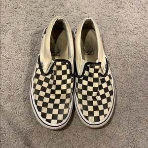 checkered vans